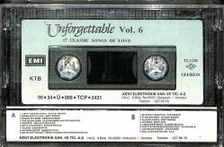 Unforgettable Vol 6 *17 Classic Songs of Love* Kaset KST23524