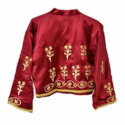 Anadolu Geleneksel Sim Nakışlı Cepken Yelek (N)