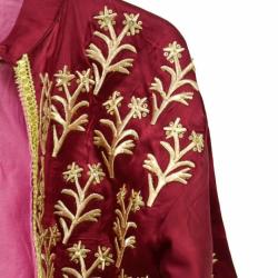 Anadolu Geleneksel Sim Nakışlı Cepken Yelek (N)