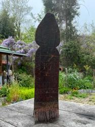 Eski Ahşap Yün Tarağı