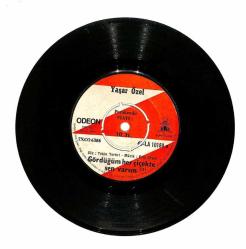 Yaşar Özel - Gördüğüm Her Çiçekte Sen Varsın İstanbul Plak (107) PLK19812