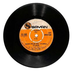 Edip Akbayram - Anam Ağlar Baş Ucumda Oturur / Sev Beni Beni Plak (10/6.5) PLK21464