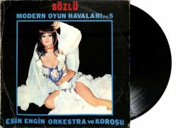 Esin Engin Orkestra Ve Korosu - Modern Oyun Havaları Vol 5 (Dönem Baskı) LP Plak (108) PLK22082