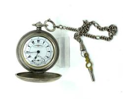 K.Serkısoff Anahtar Kurmalı Gümüş Cep Saati (#3.46) SAA300