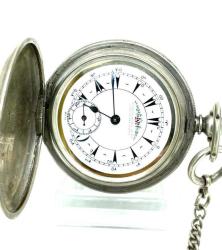 K.Serkısoff Anahtar Kurmalı Gümüş Cep Saati (#3.46) SAA300