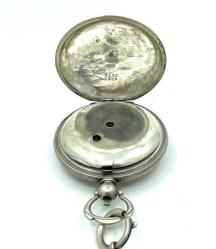 K.Serkısoff Anahtar Kurmalı Gümüş Cep Saati (#3.46) SAA300