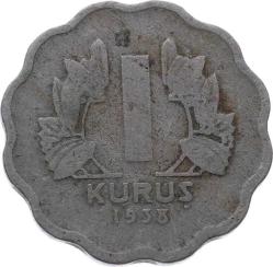 1938 1 Kuruş Haliyle TCM2962