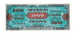 Fransa 1000 Frank 1945 ÇAÇİL YKP7361
