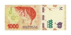 Arjantin 1000 Pesos 2017-2020 ÇİL YKP7382