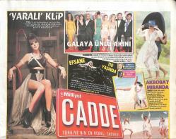 Milliyet Gazetesi Cadde Eki 13 Şubat 2013 - Alzheimer'a Karşı 3 Çay - Ben Zlatan İbrahimoviç Galaya Ünlü Akını GZ135981