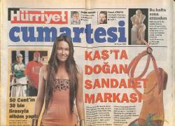 Hürriyet Gazetesi Cumartesi Eki 16 Mayıs 2009 - 50 Cent 30 Bin Lirasıyla Albüm Yaptı - Yeni Nazım Hikmet Tarık Akan GZ136112