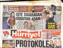 Hürriyet Gazetesi 8 Şubat 2011 - Tarkan 'Senfoniye Varım' - Demet Akalın Futbolcu Ufuk Ceylana Aşkını İtiraf Etti! GZ136834