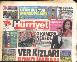 Hürriyet Gazetesi 9 Mayıs 2014 - Engin Altan Düzyatan Nişanlanıyor! - Sneıjder Galatasaray'ın Adını Devler Arasına Yazdırdı! GZ136981