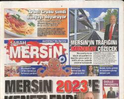 Sabah Gazetesi Mersin Eki 25 Kasım 2014 - Mersin 2023'e Kenetlendi - Mersin İdman Yurdu'nda Hedef Avrupa Kupaları GZ137117