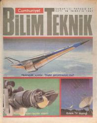 Cumhuriyet Gazetesi Bilim Teknik Eki 16 Mayıs 1987 - Hipersonik Uçaklar: Düşler Gerçekleşiyor Mu - Yaşamın Gizli Düşmanı: Plastik GZ137342