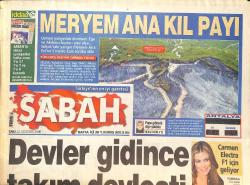 Sabah Gazetesi 22 Ağustos 2006 - Devler Gidince Takım Devleşti - Fenerbahçelilere Altın Kaplama Telefon GZ137693