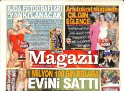 Habertürk Gazetesi Magazin Eki 30 Mayıs 2012 - Ajda Pekkan Fotoğrafları Yankılanacak - Teoman 1 Milyon Dolara Evini Sattı - Ateşli Madonna Partisi GZ138391