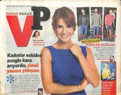 Efemera - Vatan Gazetesi V Pazar Eki 25 Ağustos 2013 - Evinin Salonunda Boeing 737 Var - Didem Soydan "Çantaya Göre Kombin Yaparım" GZ138745 - kitantik - kitaLog