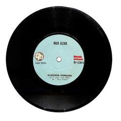 Nur Azak - Ayağında Kundura / Gecikmiş Mektup PLAK (10/7) PLK23925