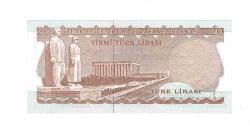 6. Emisyon 3.Tertip 20 Türk Lirası Seri H40 ÇİL TCK9683