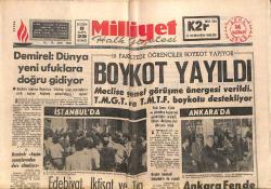 Milliyet Gazetesi 14 Haziran 1968 - Gina Lollabligida, Balo İçin İstanbul'a Geldi - İstanbul'da Edebiyat, İktisat, Tıp Öğrencileri De Boykota Katıldı GZ140081