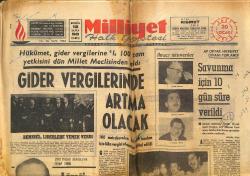 Efemera - Milliyet Gazetesi 20 Ocak 1970 - Beyaz Kelebeklerden Üçü Yanarak Öldü - Başbakan Demirel Liderlerle Yemek Yedi - Şener'in Dövülme Olayı Mahkemede GZ140347 - kitantik - kitaLog