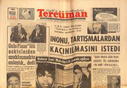 Tercüman Gazetesi 26 Şubat 1965 - Binlerce Zenci Malcolm X'in Önünde Eğiliyor - 12 Amerikan Uçağı G. Vietnam'ı Bombaladı GZ140433