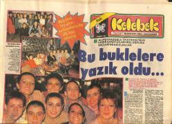Hürriyet Gazetesi Kelebek Eki 1 Kasım 1983 - Ajda Pekkan'ın Fotoğrafları - Adile Naşit, Yaşlı Gözler Fotoroman GZ141423