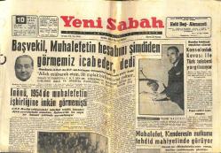 Yeni Sabah Gazetesi 10 Nisan 1956 - Londra Sosyetesini Meşgul Eden Facia - Valerrie Murray Çok Güzel Ve Asil Bir Kızdı GZ141853