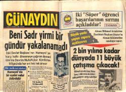 Günaydın Gazetesi 7 Temmuz 1981 - John Travolta İle Brooke Shields Arasında Reklam Aşkı Başladı ! GZ141986
