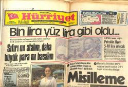 Hürriyet Gazetesi 29 Haziran 1979 - Neşe Karaböcek Yenikapı Gar Gazinosu Afişi - Partilerin Hedefi Artık Ara Seçimler GZ142503