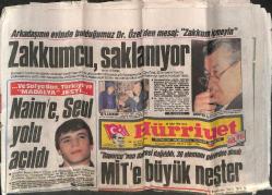 Hürriyet Gazetesi 29 Mayıs 1988 - Fenerbahçe Turu Gazinoda Kutladı, Bülent Ersoy - Naim'e Seul Yolu Açıldı - Oyuncuları Bir Bir Ölüyor: Lanetli Film GZ143321