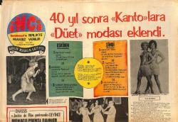 Tercüman Gazetesi İnci Eki 19 Temmuz 1971 - Nebahat Çehre 5 Bin Lira İle Hapisten Kurtuldu GZ145503