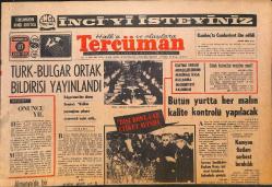 Tercüman Gazetesi 10 Ekim 1970 - Fahri Atabey Esnafı Kontrol Edip, Ceza Yerine Nasihat Verdi - K. Vietnam Nixon'un Barış Planını Reddetti GZ146208