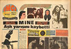 Tercüman Gazetesi İnci Eki 2 Haziran 1970 - Engin Çağlar Türkan Şoray'la Bir Filmde - Zeynep Aksu: Hayat Aşksız Da Olur GZ146285