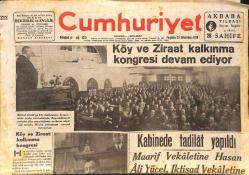 Cumhuriyet Gazetesi 29 Aralık 1938 - Şair Mehmet Akif İçin Yapılan İhtifal - Mireille Balin Gene Casus GZ146563
