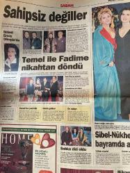 Sabah Gazetesi 6 Şubat 1997 - Liz'in Beyninde Tümör Bulundu - Bülent Ersoy Olimpia'da - Orhan Gencebay Ve Yılmaz Morgül GZ147862
