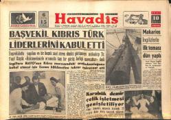 Havadis Gazetesi 10 Nisan 1957 - Karabük Demir Çelik İşletmesi Genişletiliyor - Fenerbahçe Galatasaray Prestij Maçı GZ149265