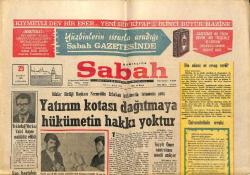 Sabah Gazetesi 25 Haziran 1969 - Türkiye'de İlk Tıp Tarihi Müzesi Kuruluyor - TÖS'çüler Yine Faaliyete Geçti GZ150096