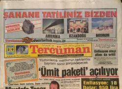Tercüman Gazetesi 29 Mayıs 1987 - Enflasyon Ateşi Altını da Eritti - İran'a Sert Çıktık GZ150317
