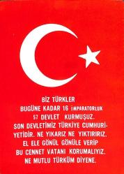 Türkiye Temalı Kartpostal (Küçük Boy) KRT22436