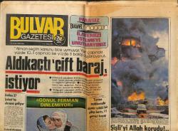 Bulvar Gazetesi 25 Ocak 1983 - Nuri Kantar Tipini Değiştiriyor - Ahu Tuğba Amerika'dan Döndü GZ150741