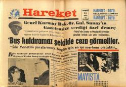 Efemera - Hareket Gazetesi 25 Mayıs 1963 - Brezilya Milli Serveti Pele - Uyuyan Şehir İstanbul GZ151415 - kitantik - kitaLog