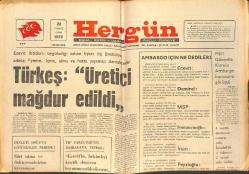 Hergün Gazetesi 28 Temmuz 1978 - Opec-Dolar İlişkileri ABD'yi Endişelendiriyor - Türkeş: Üretici Mağdur Edildi GZ151691