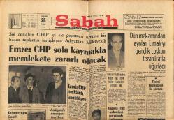 Sabah Gazetesi 26 Ekim 1966 - Tansel Çağlayangil İle Görüştü - Gümrük Depolarında Binlerce Liralık Mal Kaderine Terk Edilmiş GZ152006