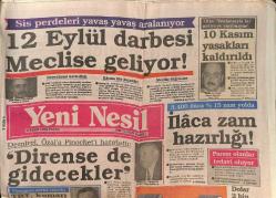 Yeni Nesil Gazetesi 9 Ekim 1988 - Lionslardan Dalan'a Şilt - Karadeniz'de Kalkan Pazarlığı GZ152010