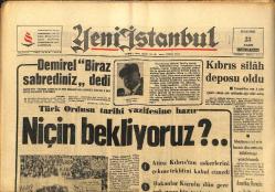 Yeni İstanbul Gazetesi 23 Kasım 1967 - Farah Diba: Bir Fransız Kızından Aldığım Mektup - Göztepe, A. Madrid'i 3-0 Yenerek Eledi GZ152826