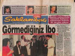 Günaydın Gazetesi Saklambaç Eki 5 Ocak 1990 - Görmediğiniz İbrahim Tatlıses - Hülya Koçyiğit , Öldü Öldü Dirildi GZ152916