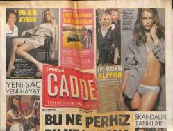 Milliyet Gazetesi Cadde Eki 20 Nisan 2010 - Göksel 70'lerin Çay Bahçelerinde - Kenan Doğulu Gerçek Patron GZ153000