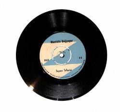 Mustafa Sağyaşar - Saçının Tellerine / Bekleyeceğim PLAK (10/7.5) PLK24571